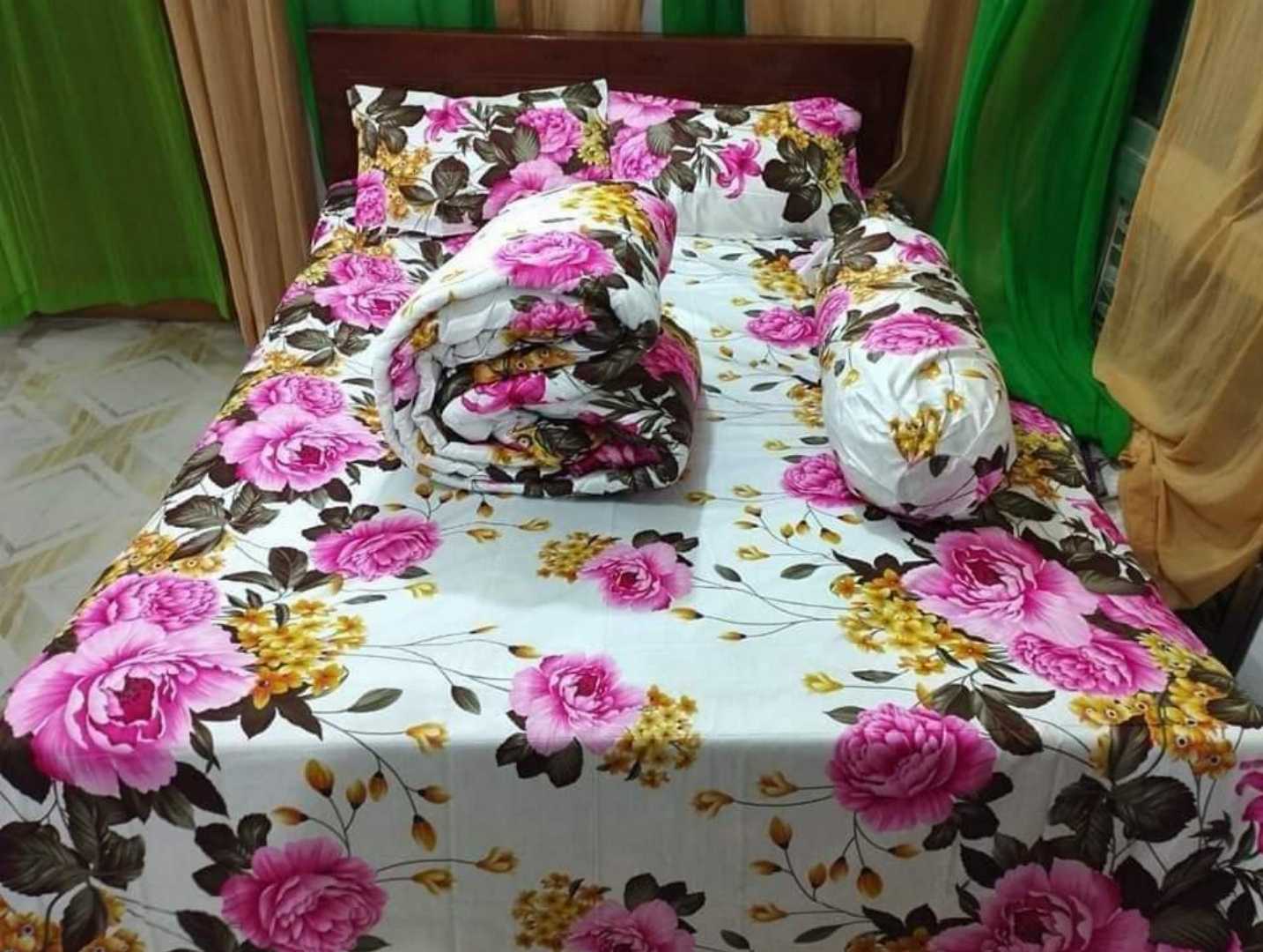 5,Pes,Set,Premium,Quality,Twill,Cotton,Fabrics,Comforter