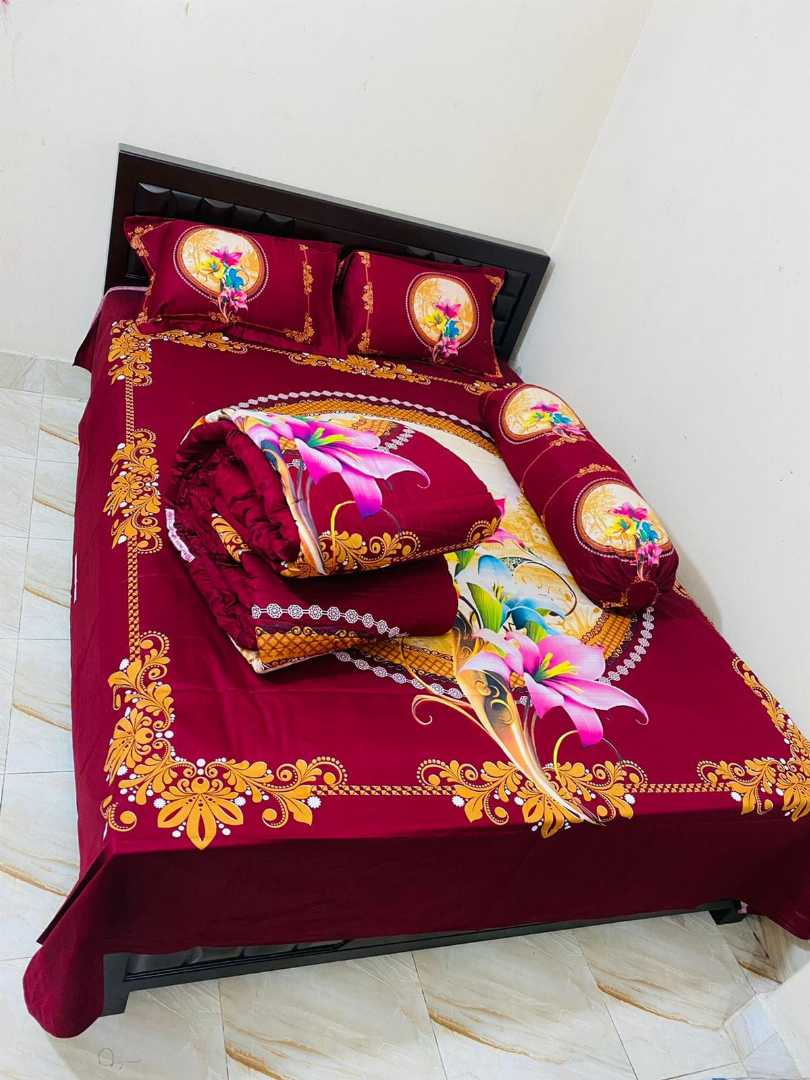 5,Pes,Set,Premium,Quality,Twill,Cotton,Fabrics,Comforter