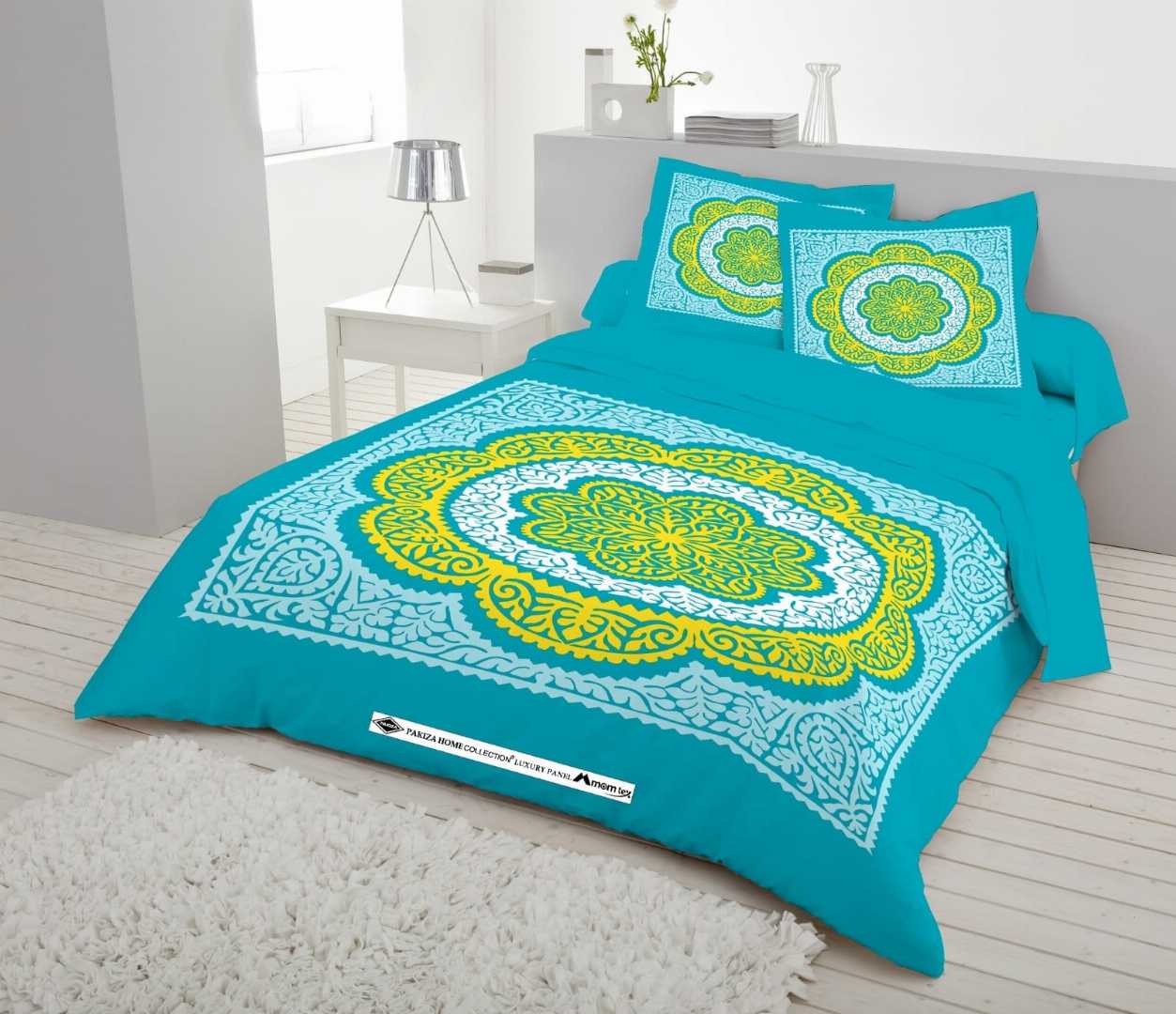 Luxury,Design,Cotton,King,Size,Bedsheet