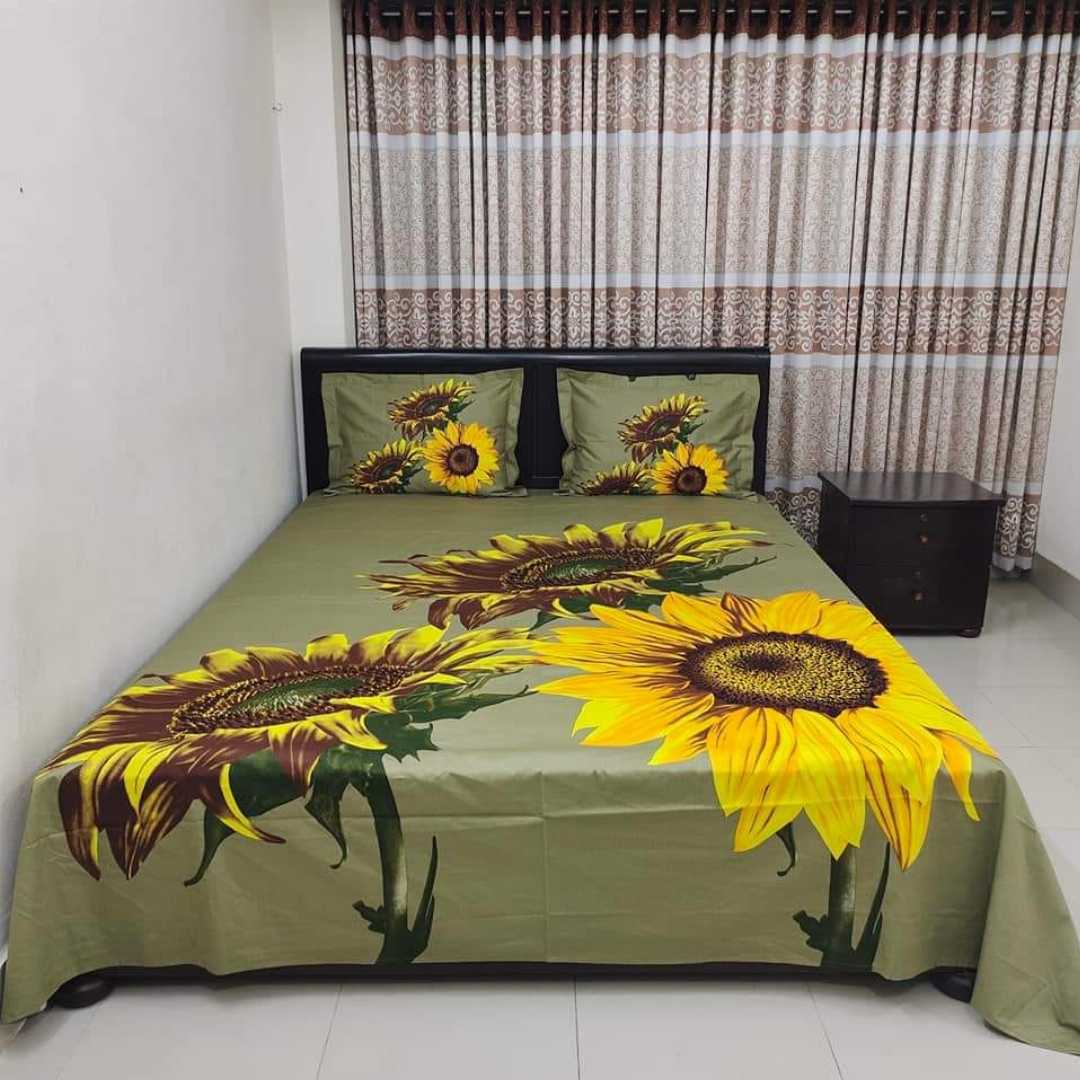 Luxury,Design,Cotton,King,Size,Bedsheet