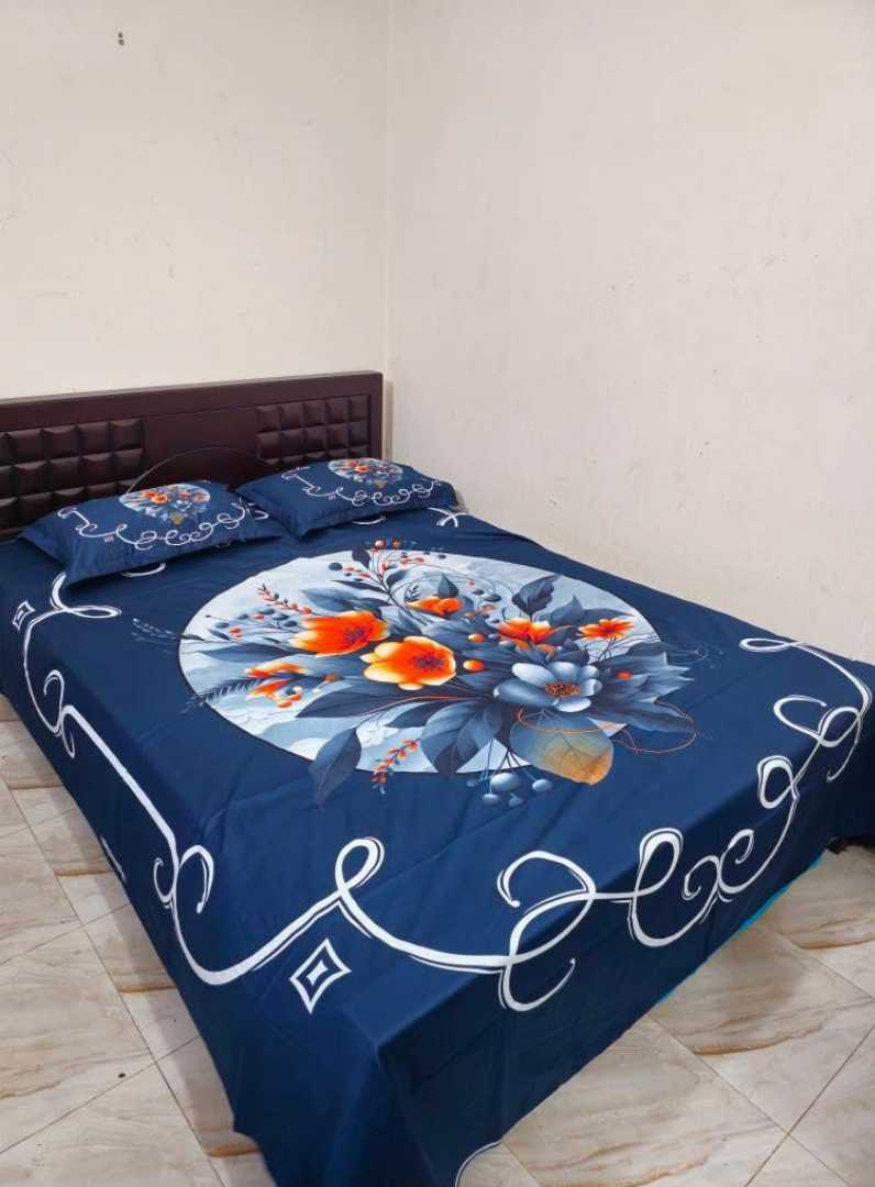Luxury,Design,Cotton,King,Size,Bedsheet