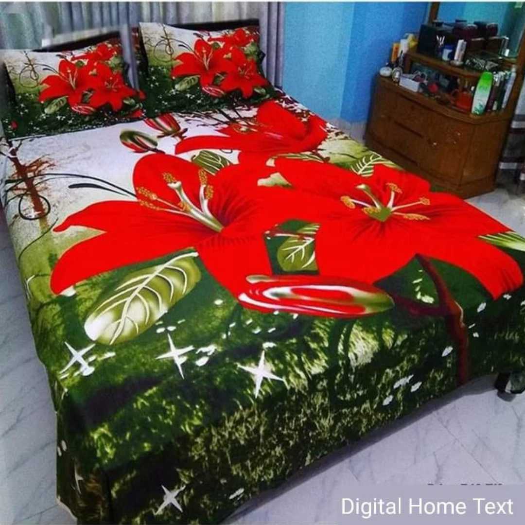 Luxury,Design,Cotton,King,Size,Bedsheet