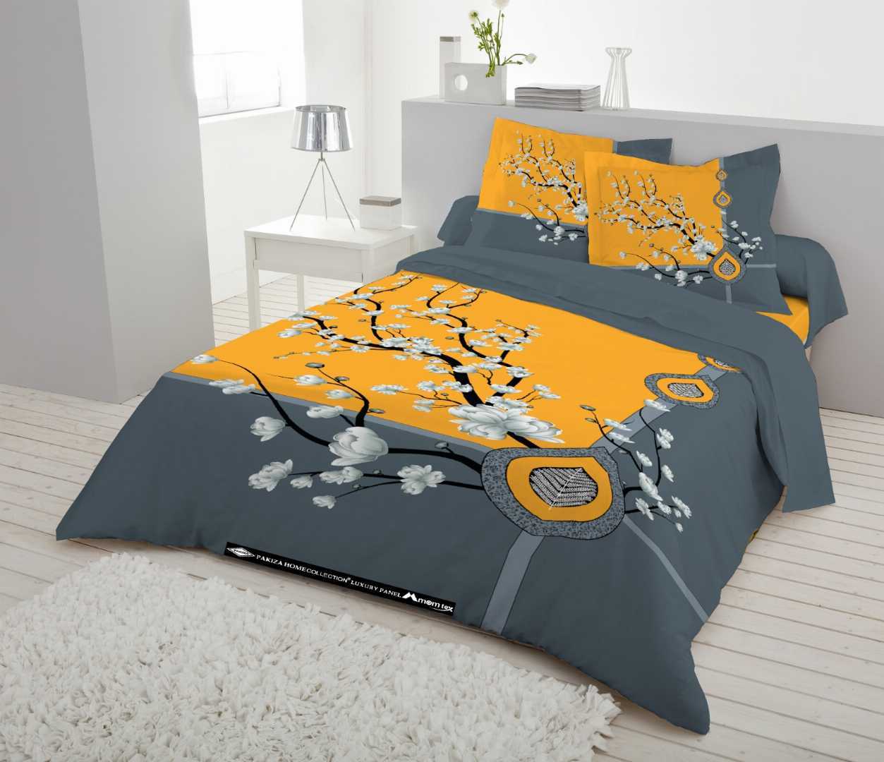Luxury,Design,Cotton,King,Size,Bedsheet