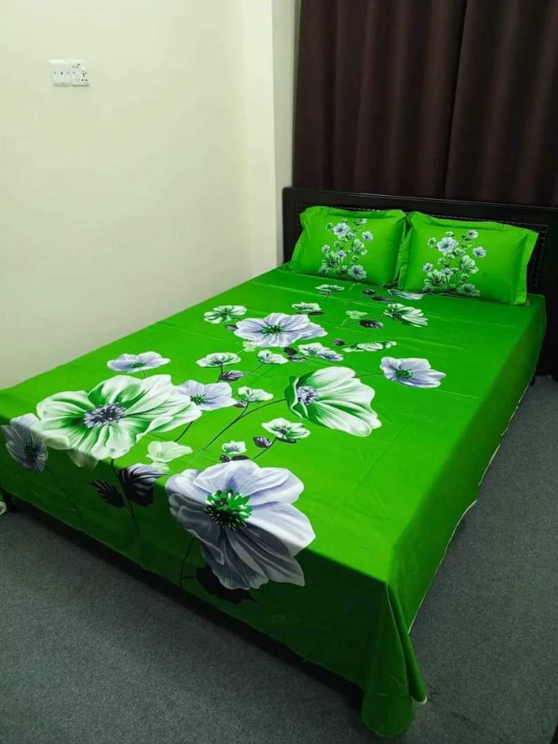 Luxury,Design,Cotton,King,Size,Bedsheet
