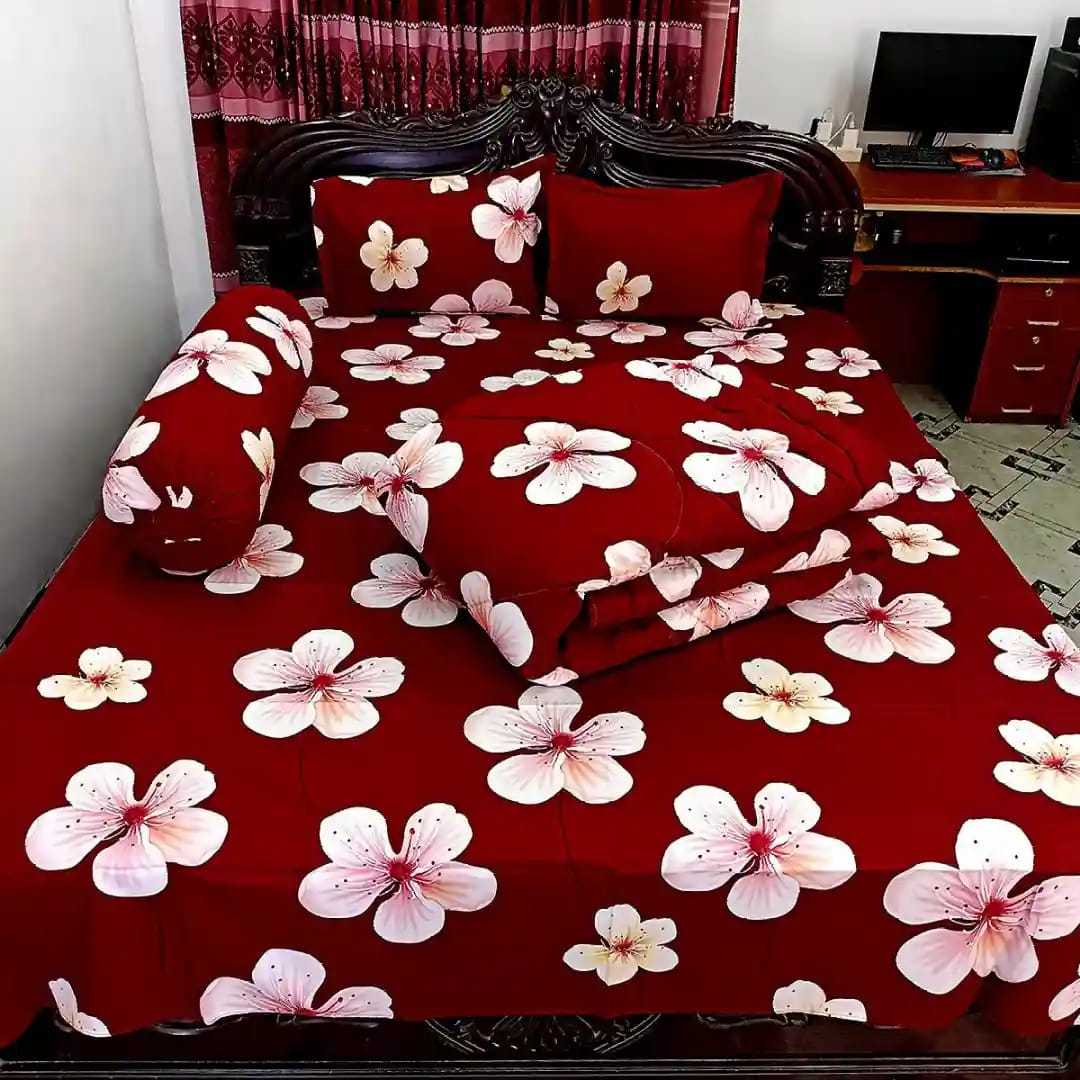 5,Pes,Set,Premium,Quality,Twill,Cotton,Fabrics,Comforter
