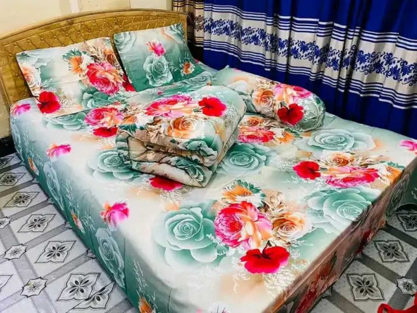 5,Pes,Set,Premium,Quality,Twill,Cotton,Fabrics,Comforter