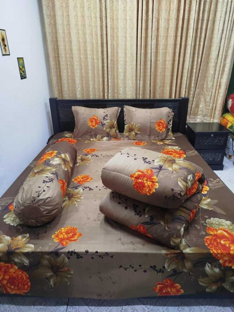 5,Pes,Set,Premium,Quality,Twill,Cotton,Fabrics,Comforter