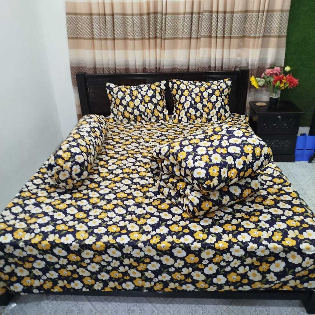 5,Pes,Set,Premium,Quality,Twill,Cotton,Fabrics,Comforter