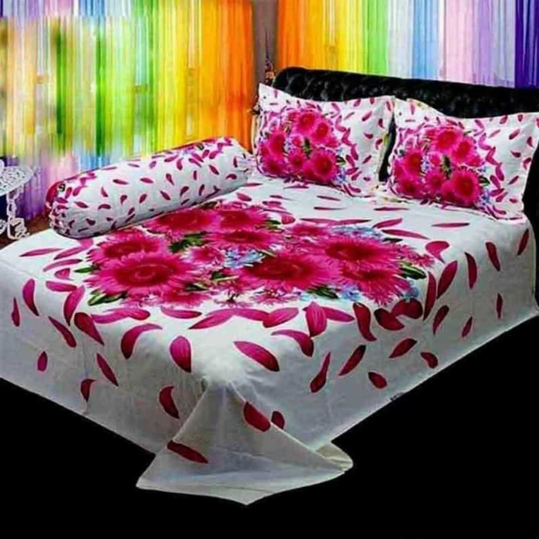 Luxury,Design,Cotton,King,Size,Bedsheet