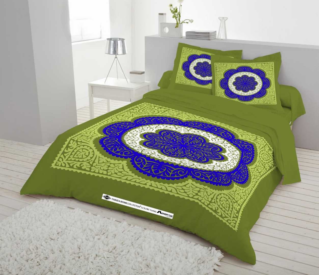 Luxury,Design,Cotton,King,Size,Bedsheet