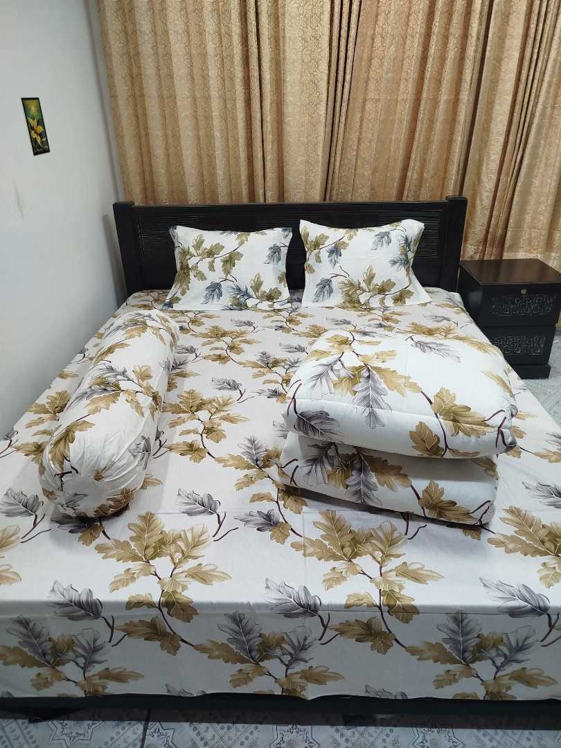 5,Pes,Set,Premium,Quality,Twill,Cotton,Fabrics,Comforter