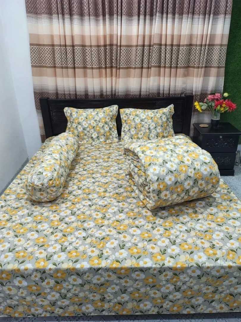 5,Pes,Set,Premium,Quality,Twill,Cotton,Fabrics,Comforter