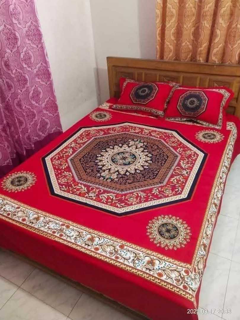 Luxury,Design,Cotton,King,Size,Bedsheet