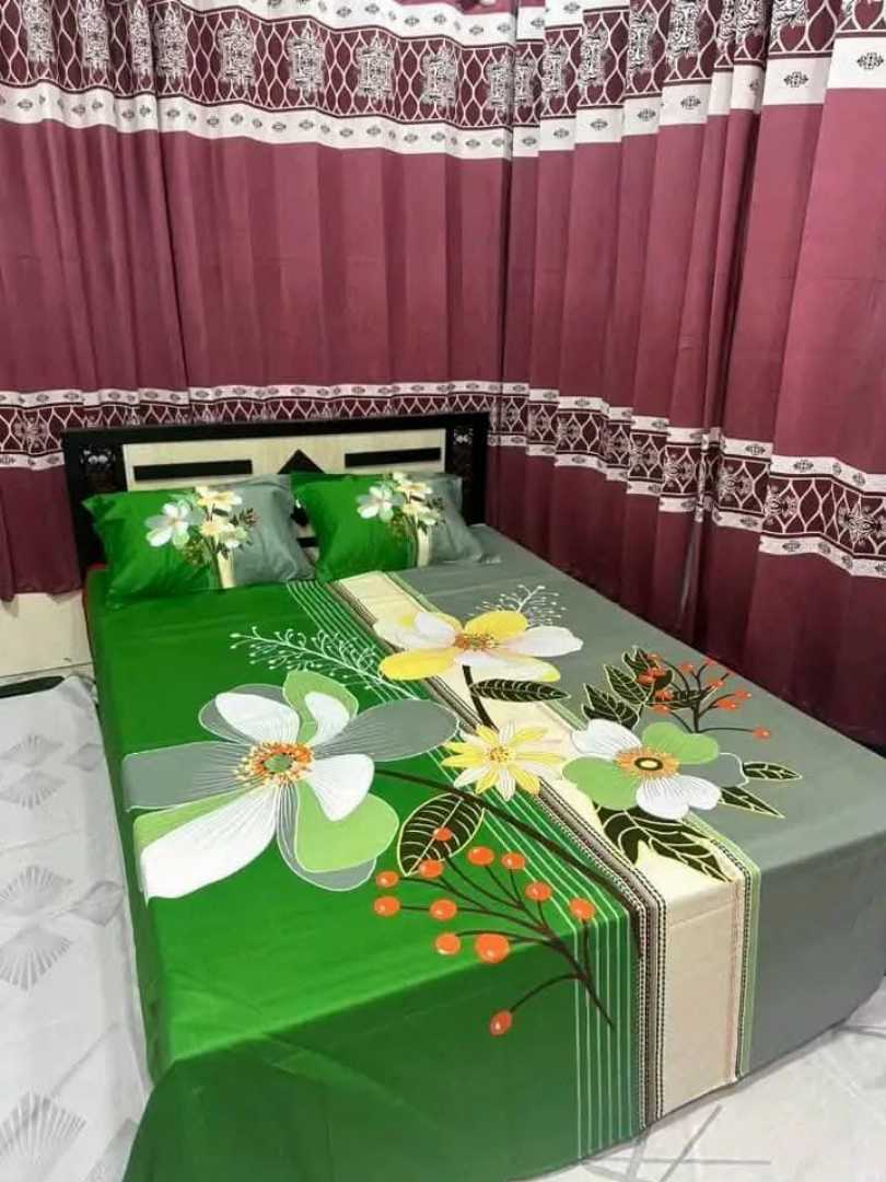 Luxury,Design,Cotton,King,Size,Bedsheet