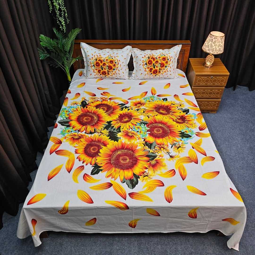 Luxury,Design,Cotton,King,Size,Bedsheet