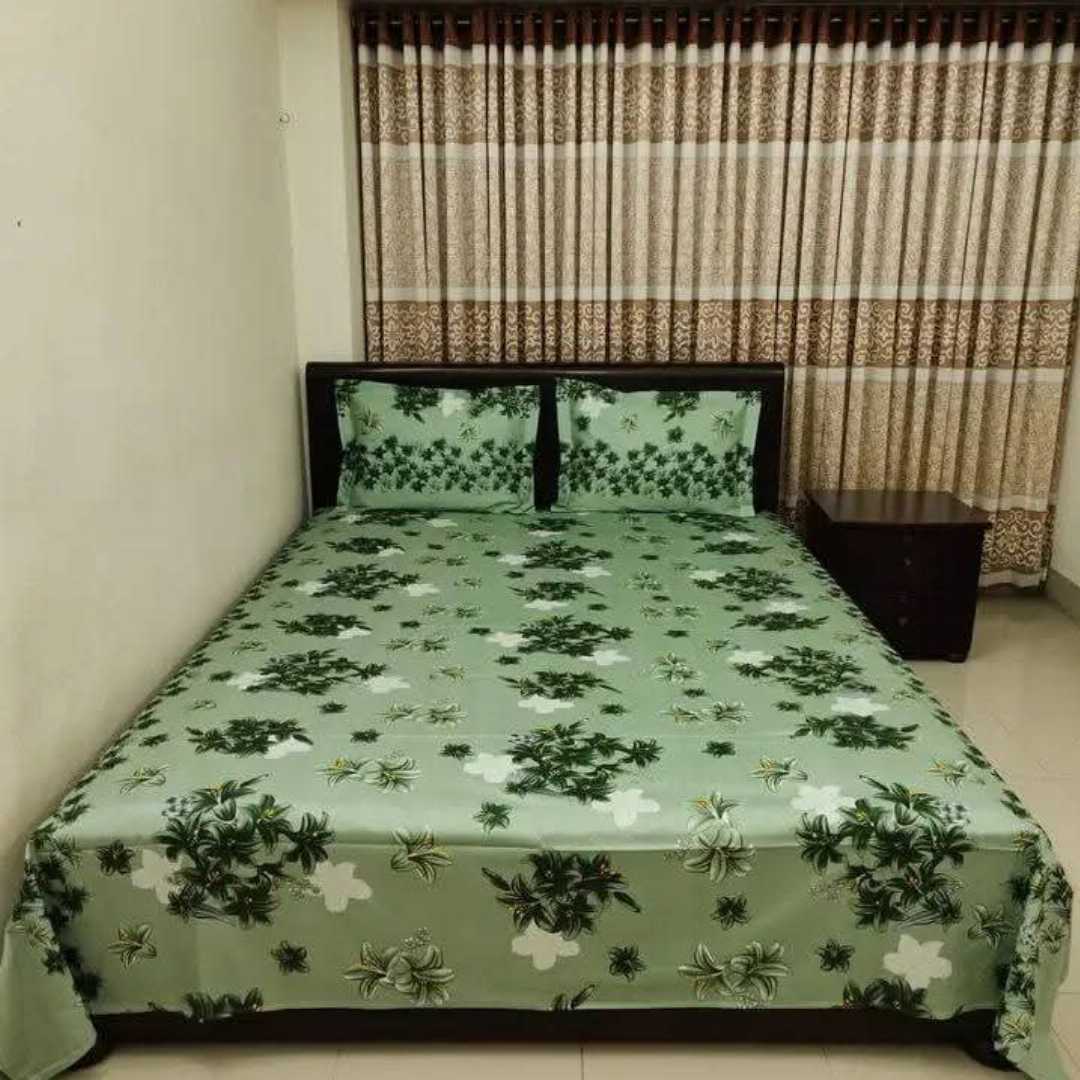 Luxury,Design,Cotton,King,Size,Bedsheet