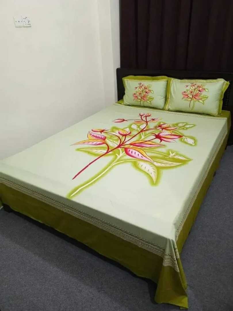 Luxury,Design,Cotton,King,Size,Bedsheet
