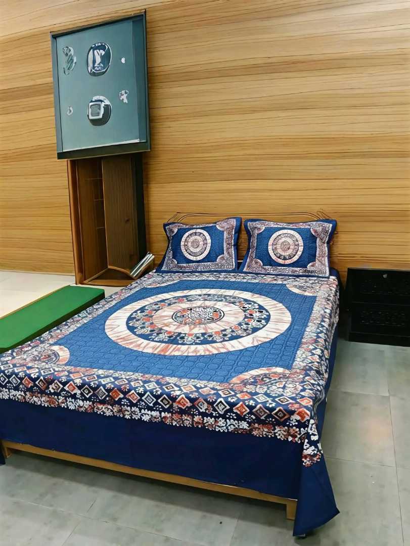 Luxury,Design,Cotton,King,Size,Bedsheet