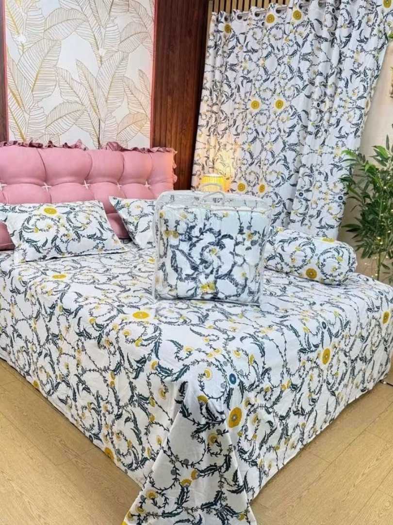 5,Pes,Set,Premium,Quality,Twill,Cotton,Fabrics,Comforter